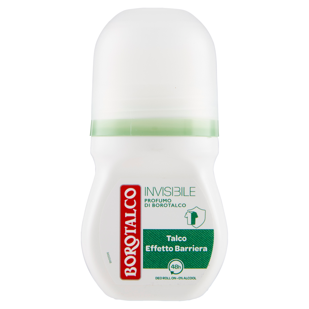 Borotalco Deo Roll-On Invisible Talco 50ml, , large