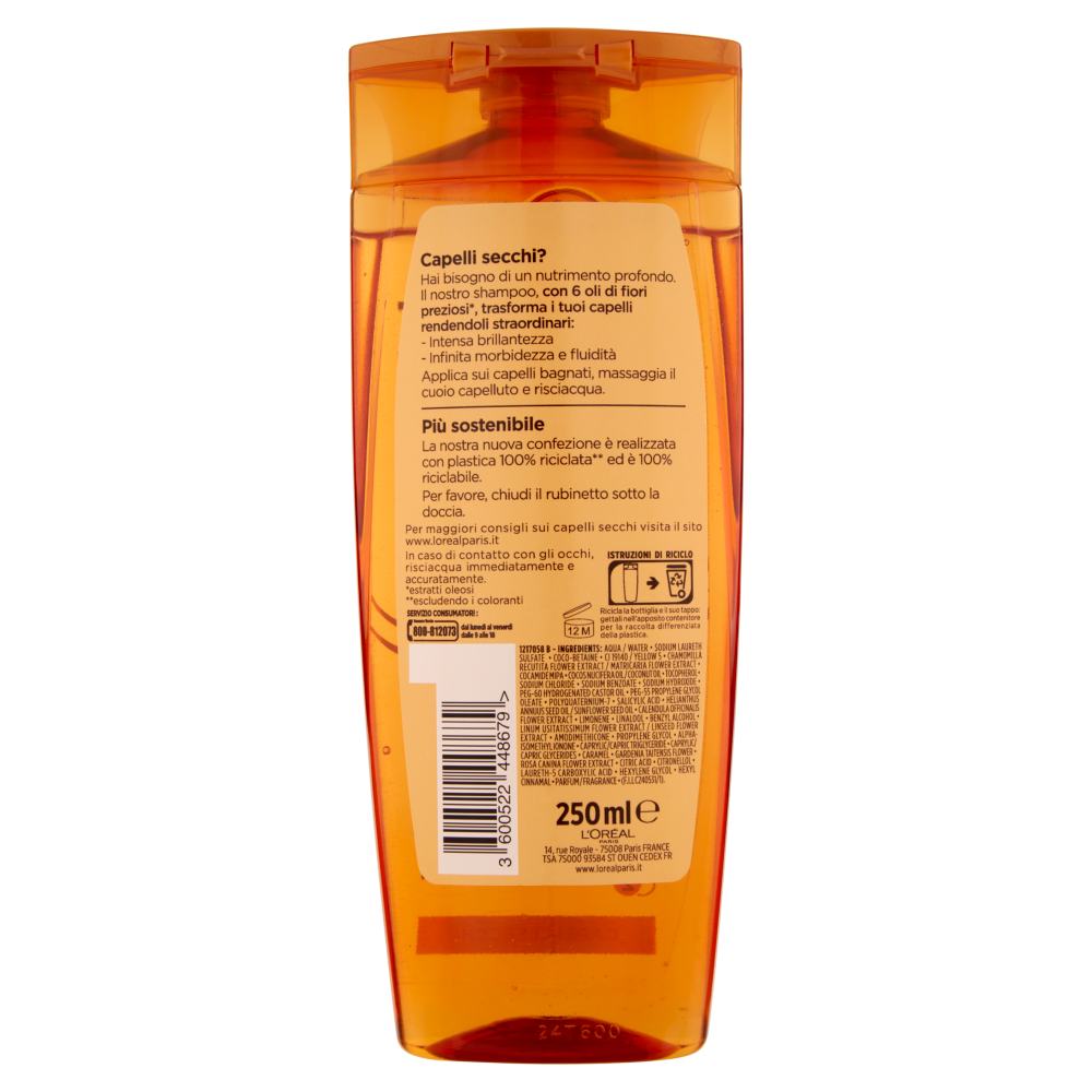 Elvive Shampoo Olio Straordinario 250 ml, , large