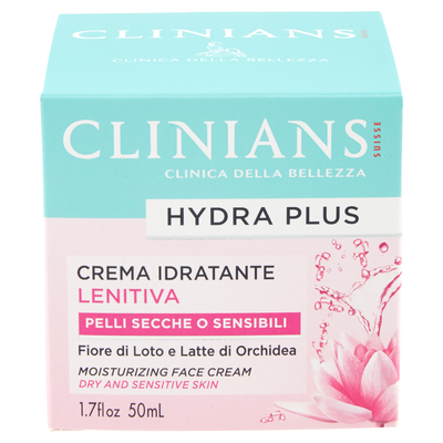 Clinians Hydra Plus Crema Idratante Lenitiva 50 ml