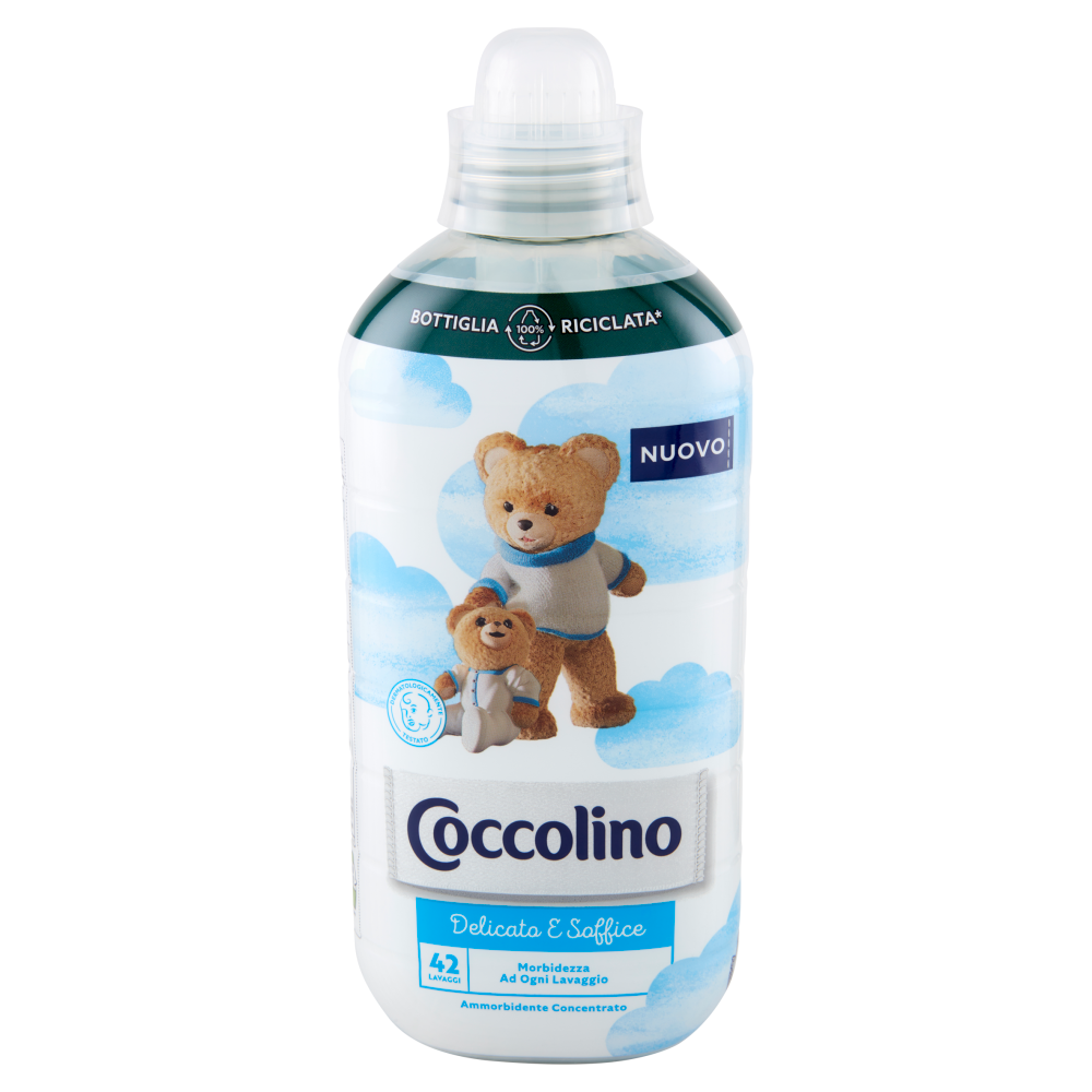 Coccolino Ammorbidente Concentrato Delicato e Soffice 42 Lavaggi - -