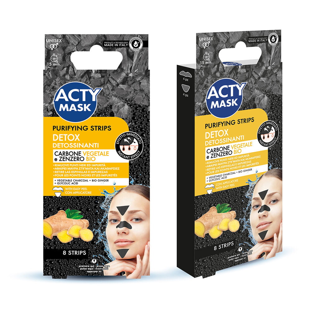 Acty Mask Purifyng Strips Detox, , large