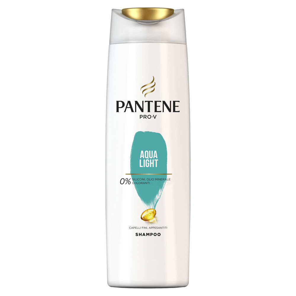 Pantene Pro-V Shampoo Aqua Light, Capelli Fini Appesantiti 250 ml, , large