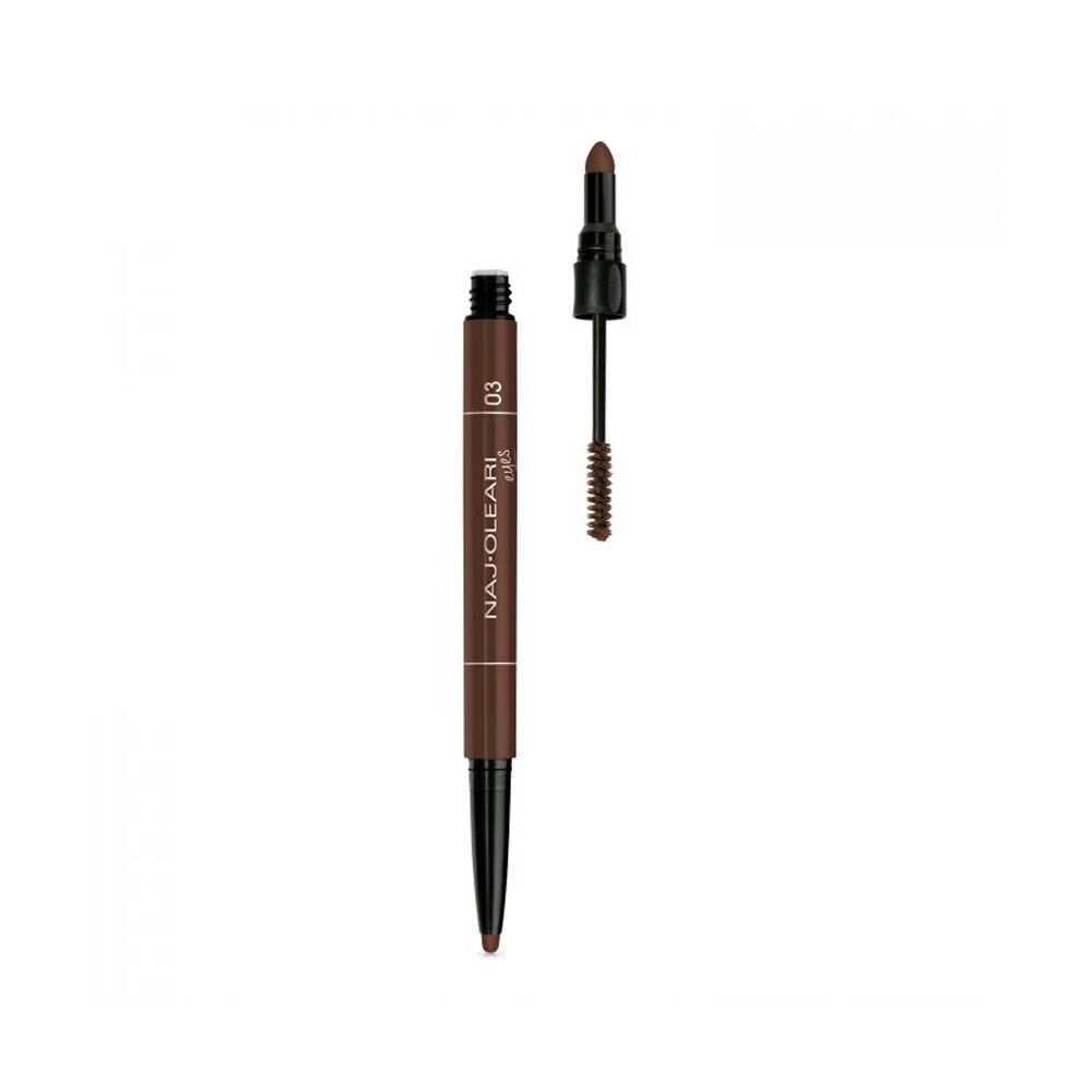 Naj Oleari 3 in 1 Perfect Brow Brunette 03, , large