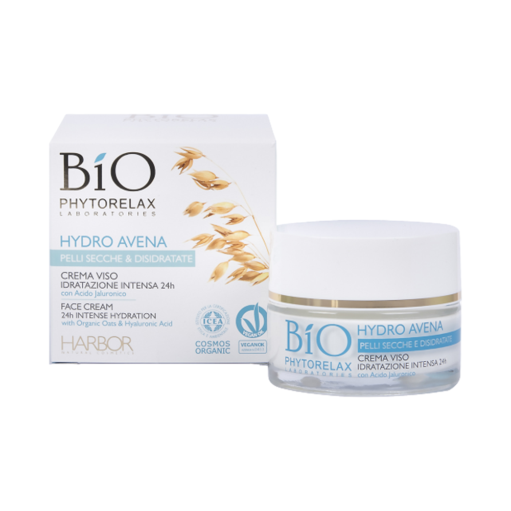 Phytorelax Bio Crema Viso Idratazione Intensa Avena 50ml - -