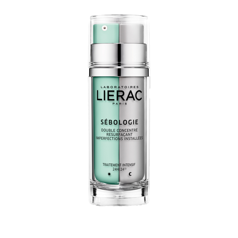 Lierac Sebologie Doppio Concentrato Anti Imperfezioni Giorno-Notte Viso 15+15 ml, , large