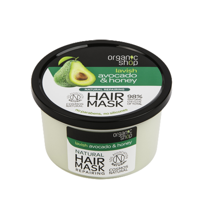 Organic Shop Maschera Ristrutturante Avocado e Miele 280 ml