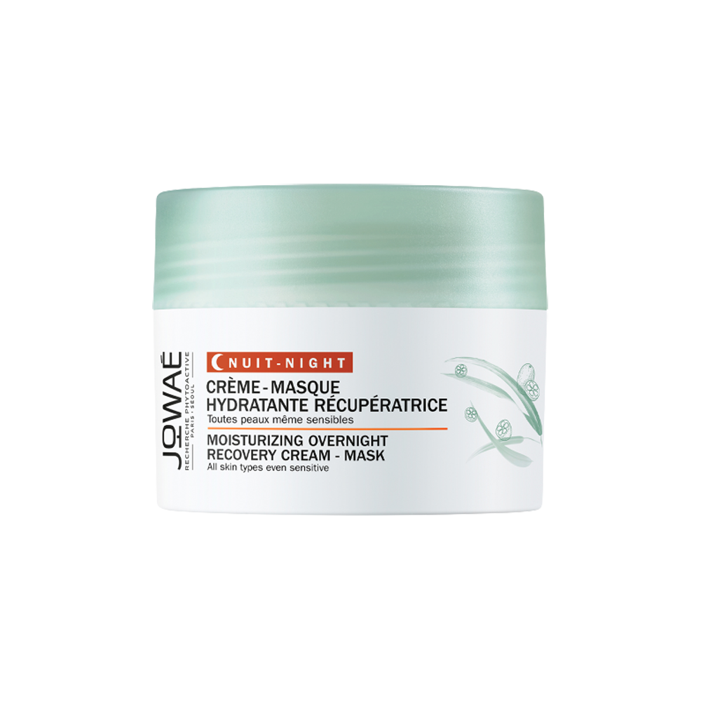 Jowaé Crema Maschera Viso Idratante Energizzante Rigenerante Notte 40 ml, , large