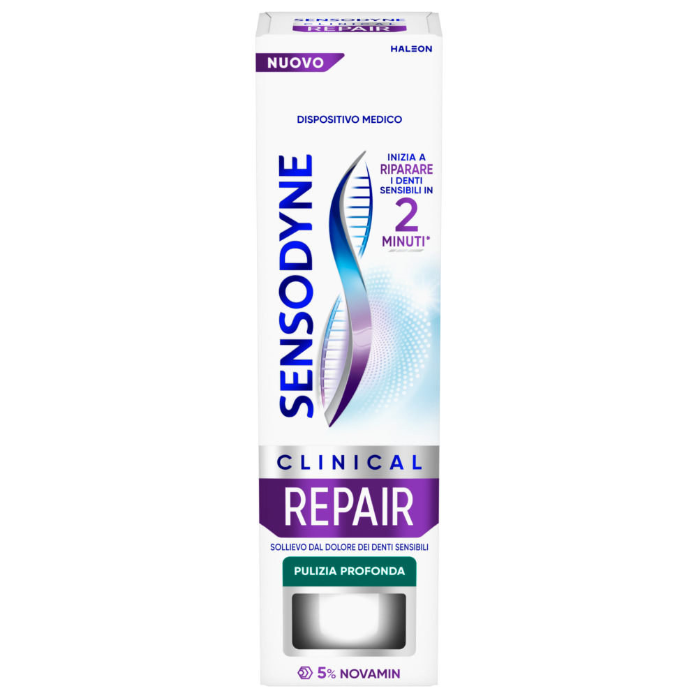 Sensodyne Clinical Repair Pulizia Profonda Menta 75ml, , large