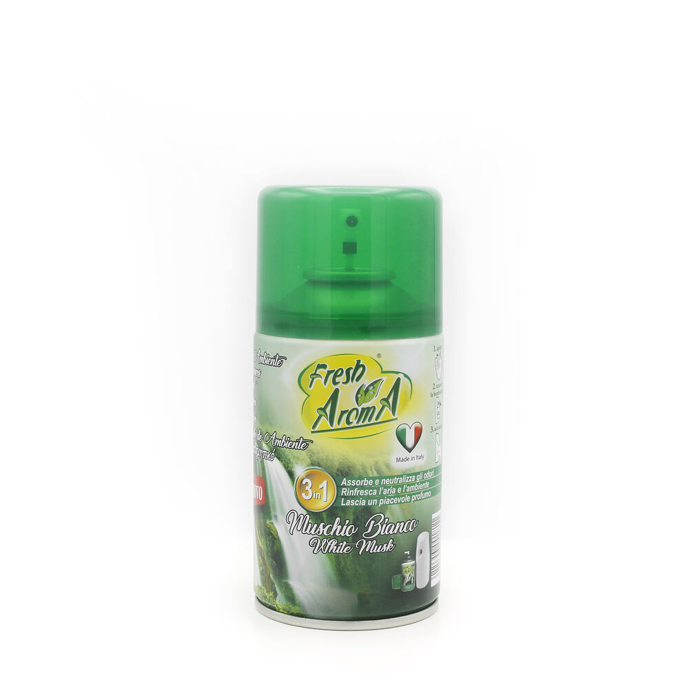 Fresh Aroma Muschio Bianco Ricarica Deodorante Ambienti 250 Ml - -