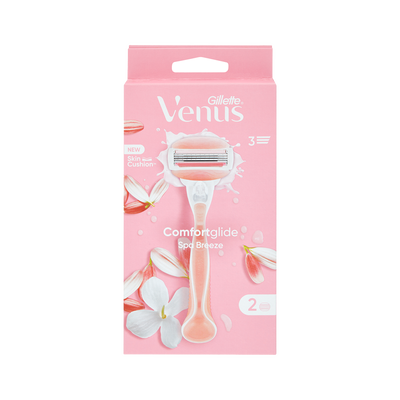 Gillette Venus Rasoio Spa Breeze + 2 Ricariche,  Gillette Venus Rasoio Spa Breeze + 2 Ricariche