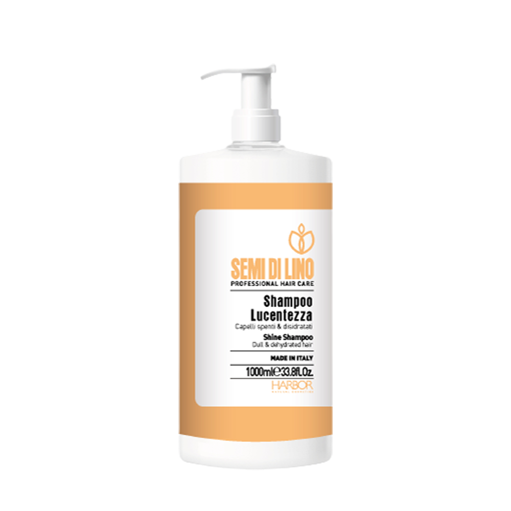 Harbor Semi di Lino Lucentezza Shampoo 1000 ml - -