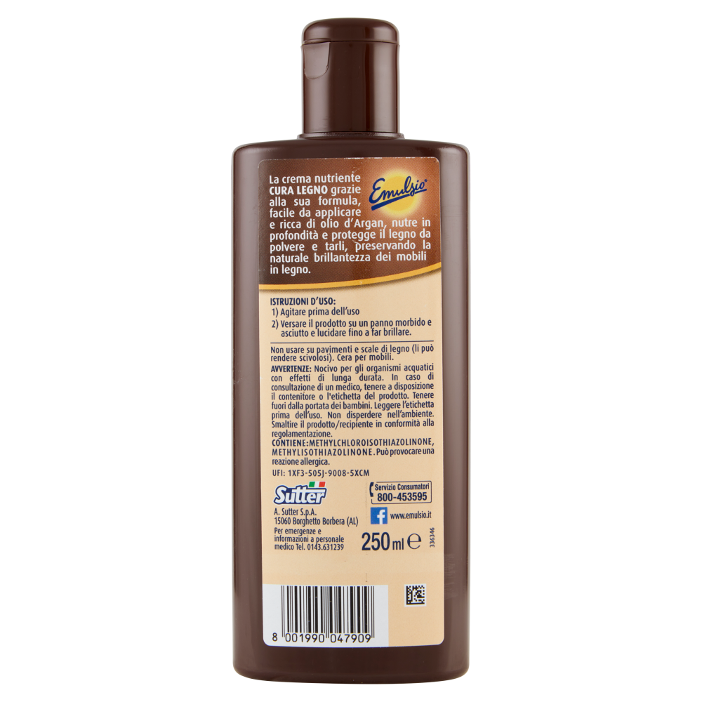 Emulsio Cura Legno Crema 250 ml, , large