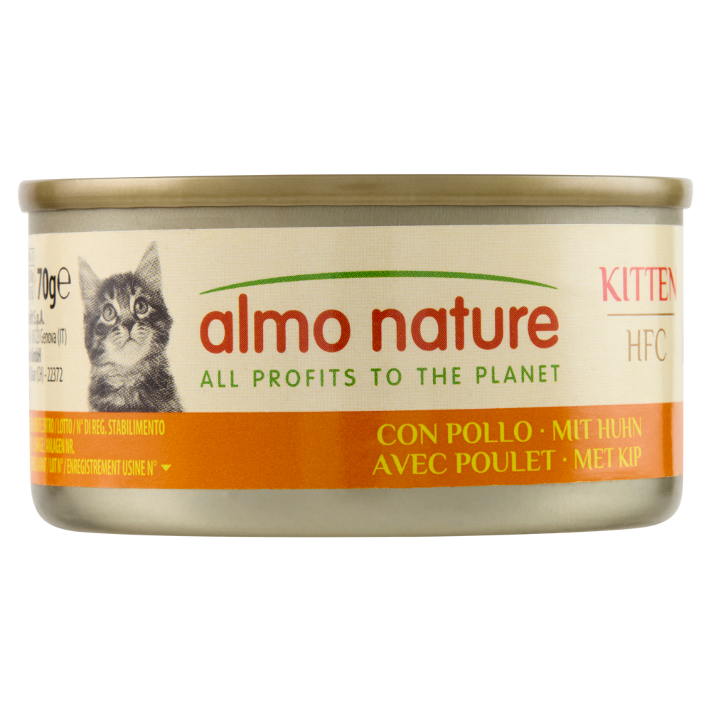 Almo Nature HFC Natural Kitten con Pollo 70 g, , large