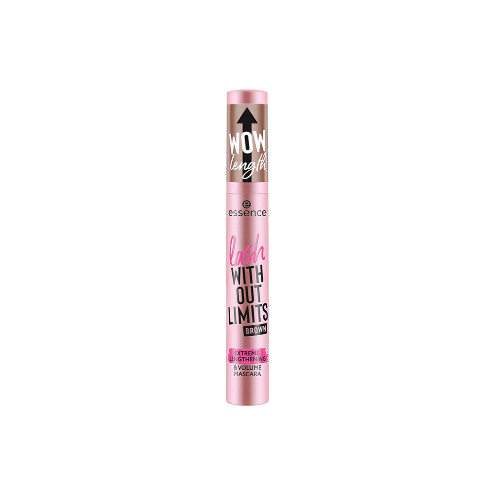 Essence Mascara Lash Without Limits Extreme Lengthening & Volume 02 Brown 13 ml - -