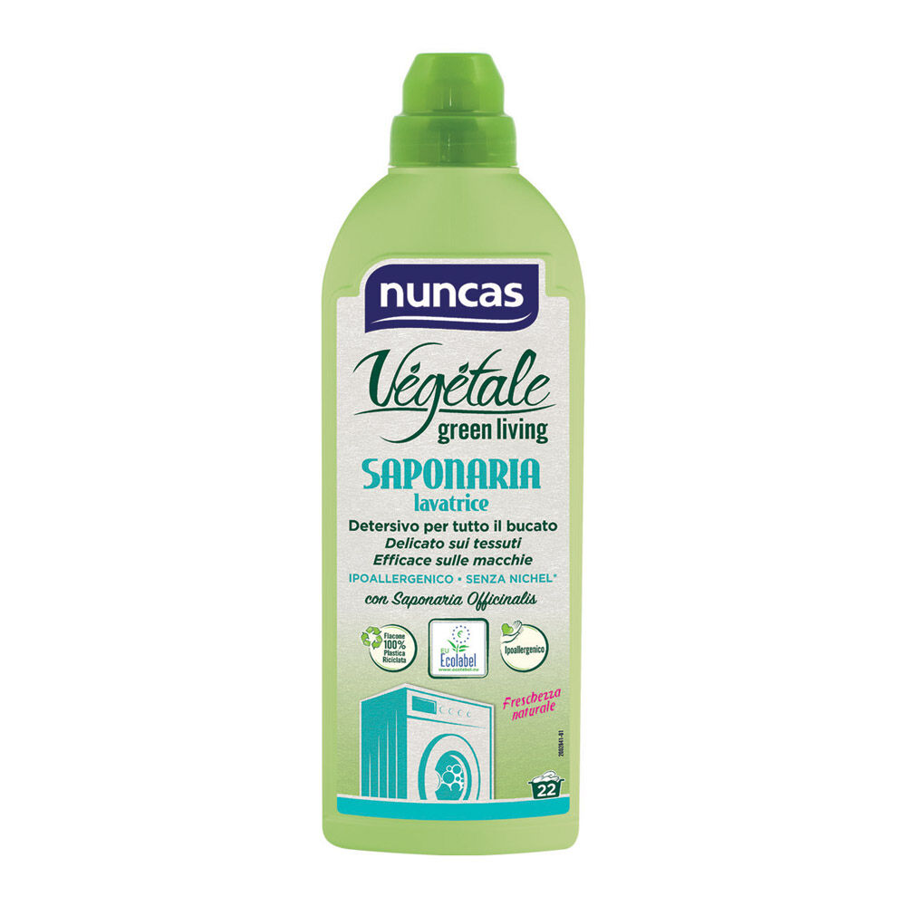 Nuncas Vegetale Saponaria Lavatrice 1000 ml, , large