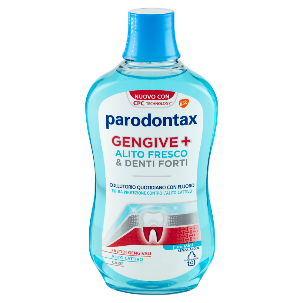 Paradontax Collutorio Gengive e Alito Fresco 500ml - -