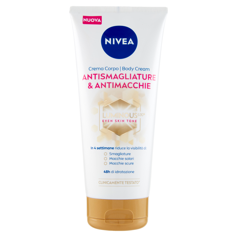 Nivea Luminous 630 Crema Corpo Antismagliature & Antimacchie 200 ml - -