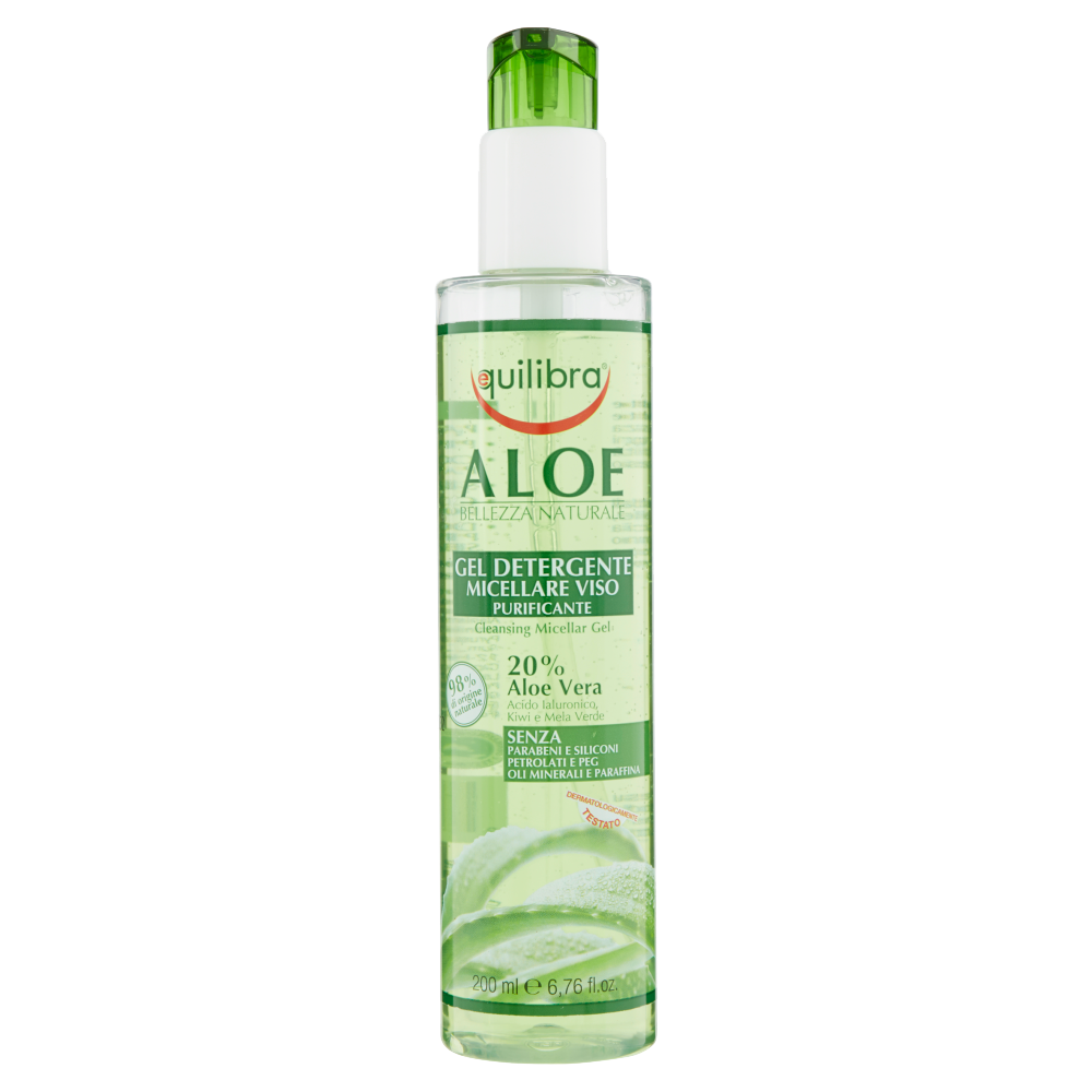 Equilibra Aloe - Gel Detergente Micellare Viso 200 ml - Immagine 7