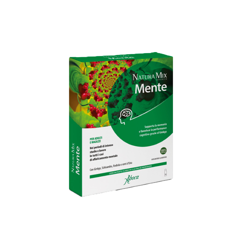 Aboca Natura Mix Advanced Mente 10 Fiale - -
