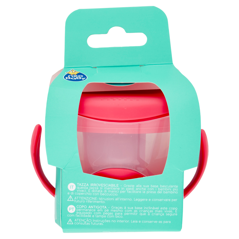Neo Baby Tazza irrovesciabile Rosa 6m+, , large