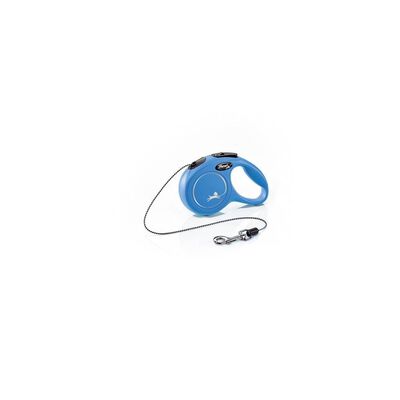 Flexi Guinzaglio New Classic Mini Blu 3 mt