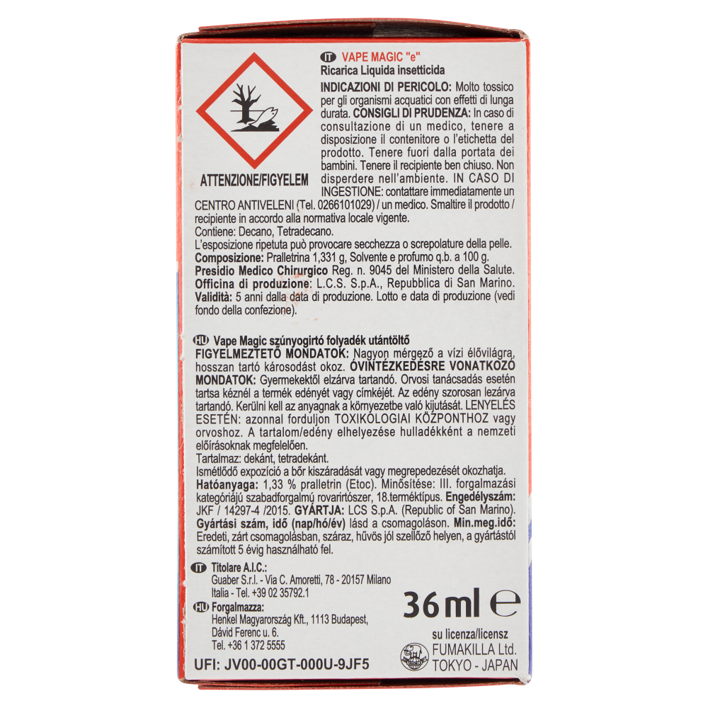 Vape Classica Ricarica Liquida 60 Notti, , large