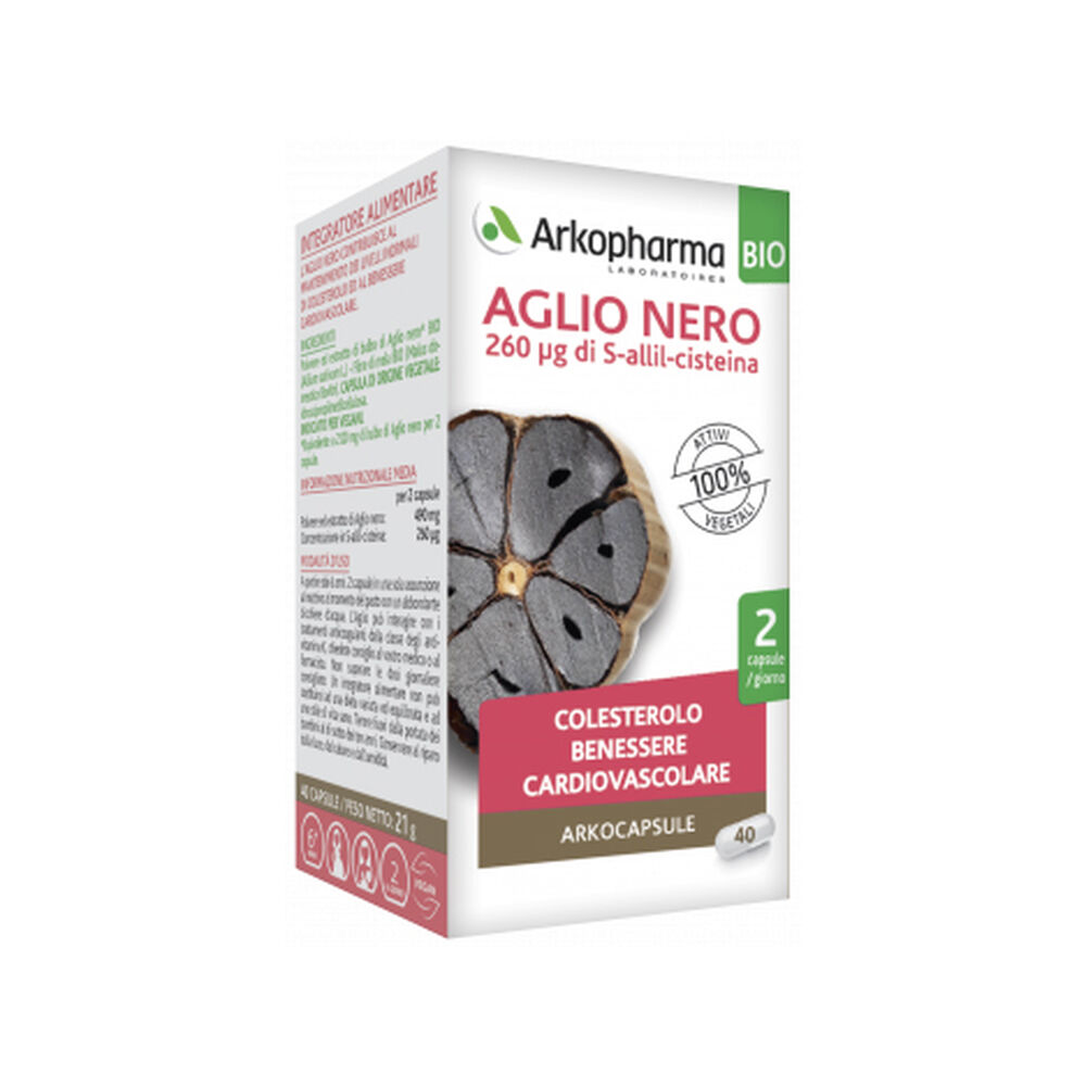 Arkopharma Aglio Nero Bio 45 Capsule, , large