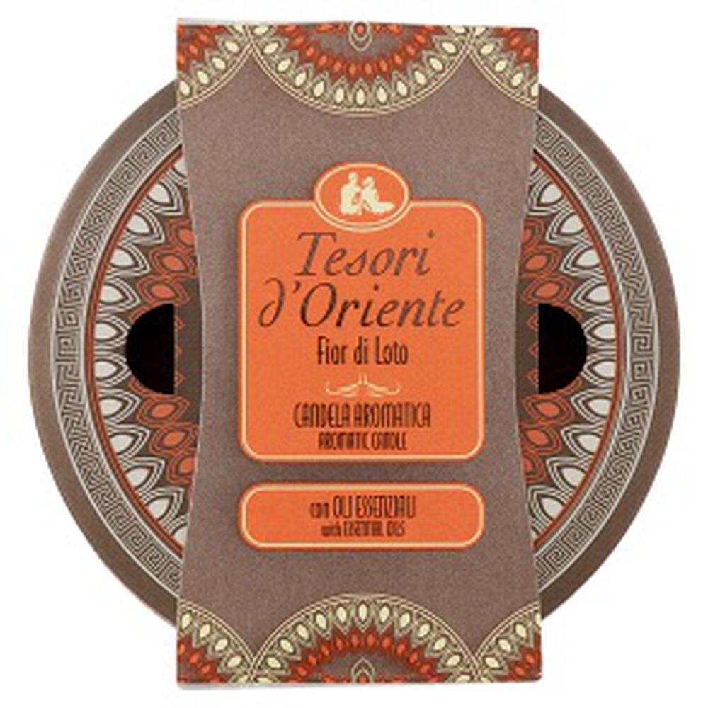 Tesori d'Oriente Fior di Loto Candela Aromatica 200 g, , large