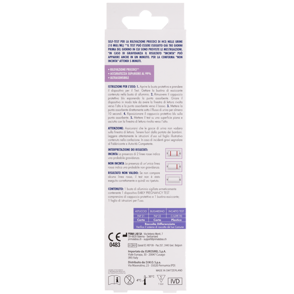 Essere Benessere Test di Gravidanza 1 pz, , large