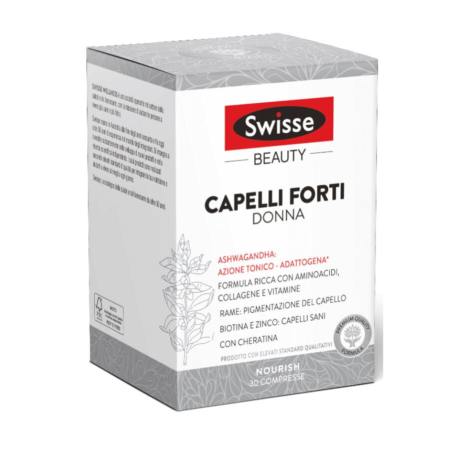 SWISSE Capelli Forti Donna 30 compresse - Immagine 12