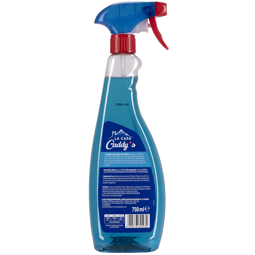 Caddy's Vetri e Multiuso Spray 750 ml, , large