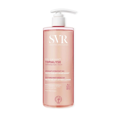 SVR Topialyse Gel Lavant Detergente Lenitivo Idratante 24 h