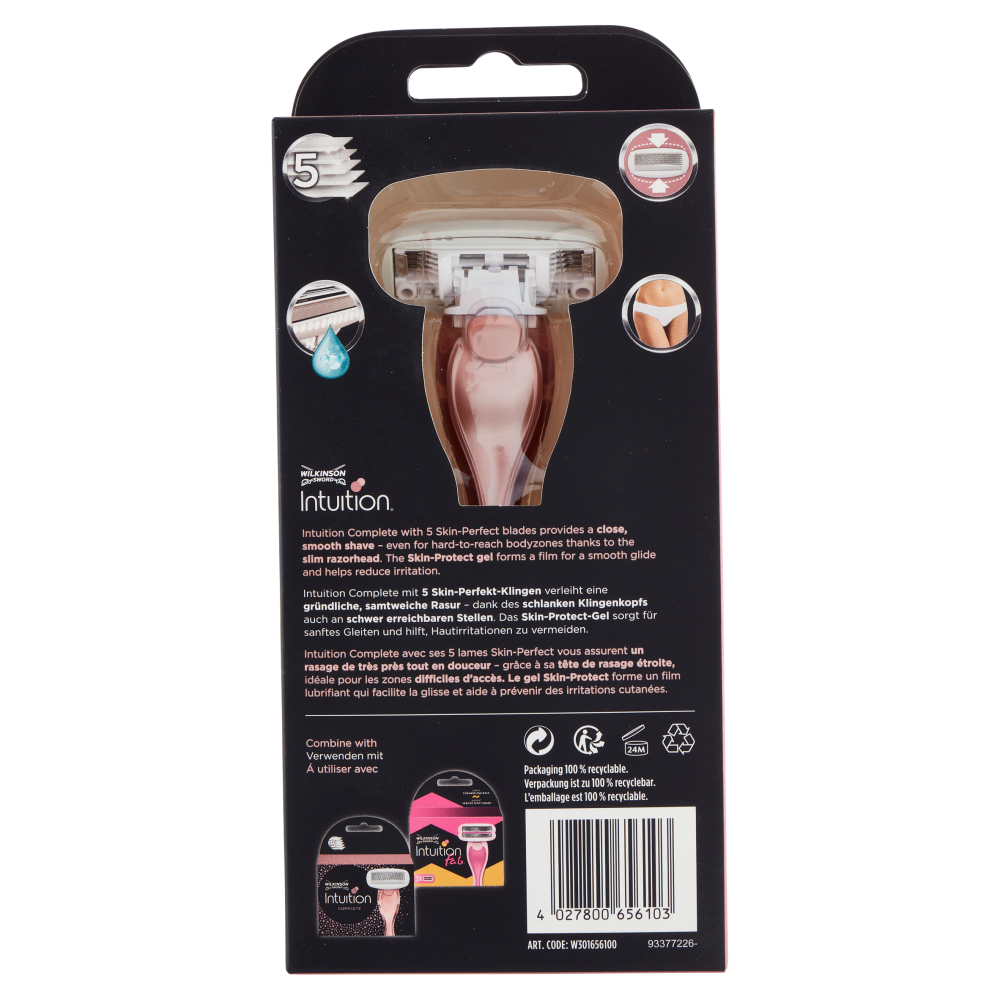 Wilkinson Sword Rasoio Intuition Complete, , large