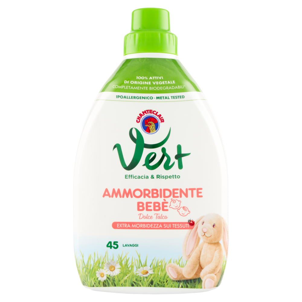 Chanteclair Vert Ammorbidente Bebè Dolce Talco 900 ml, , large