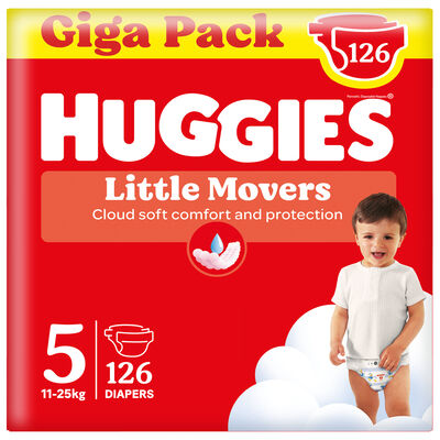 Huggies Pannolini Ultra Comfort Taglia 5 126 pezzi