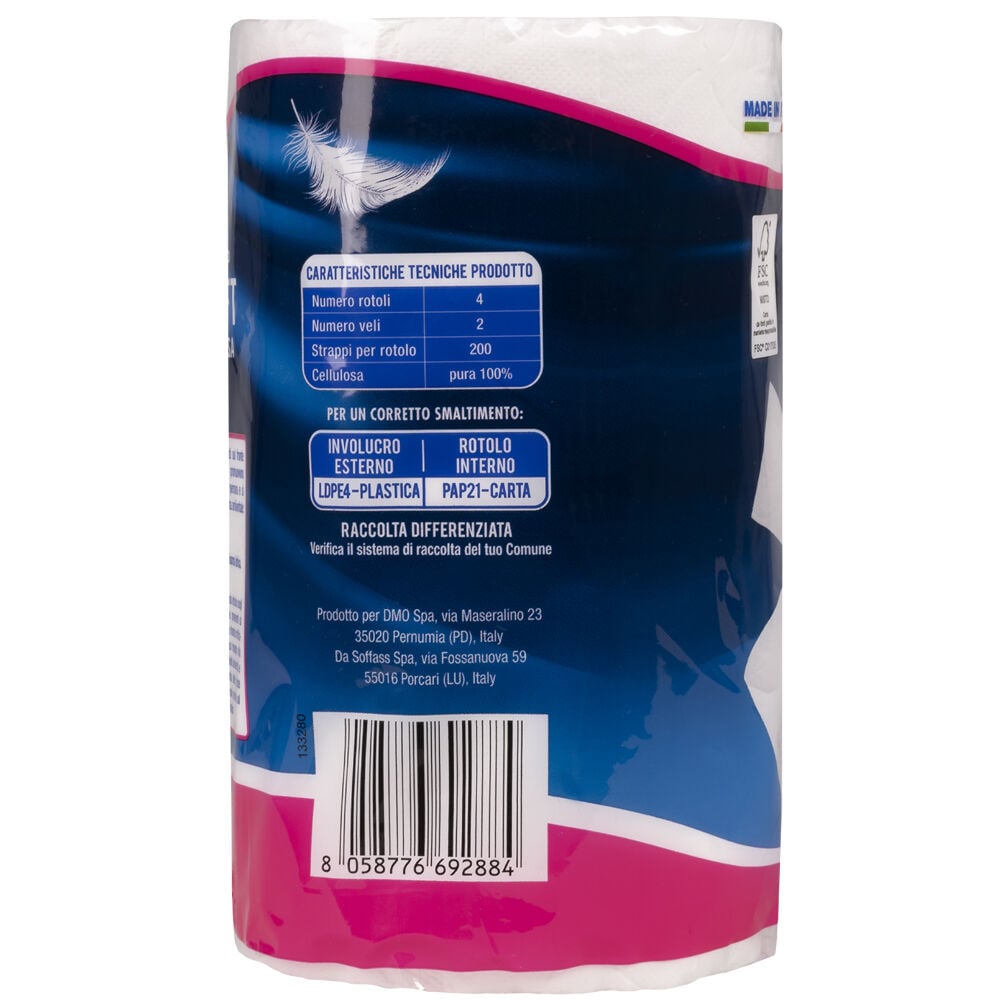 Caddy's Carta Igienica 4 Rotoli, , large