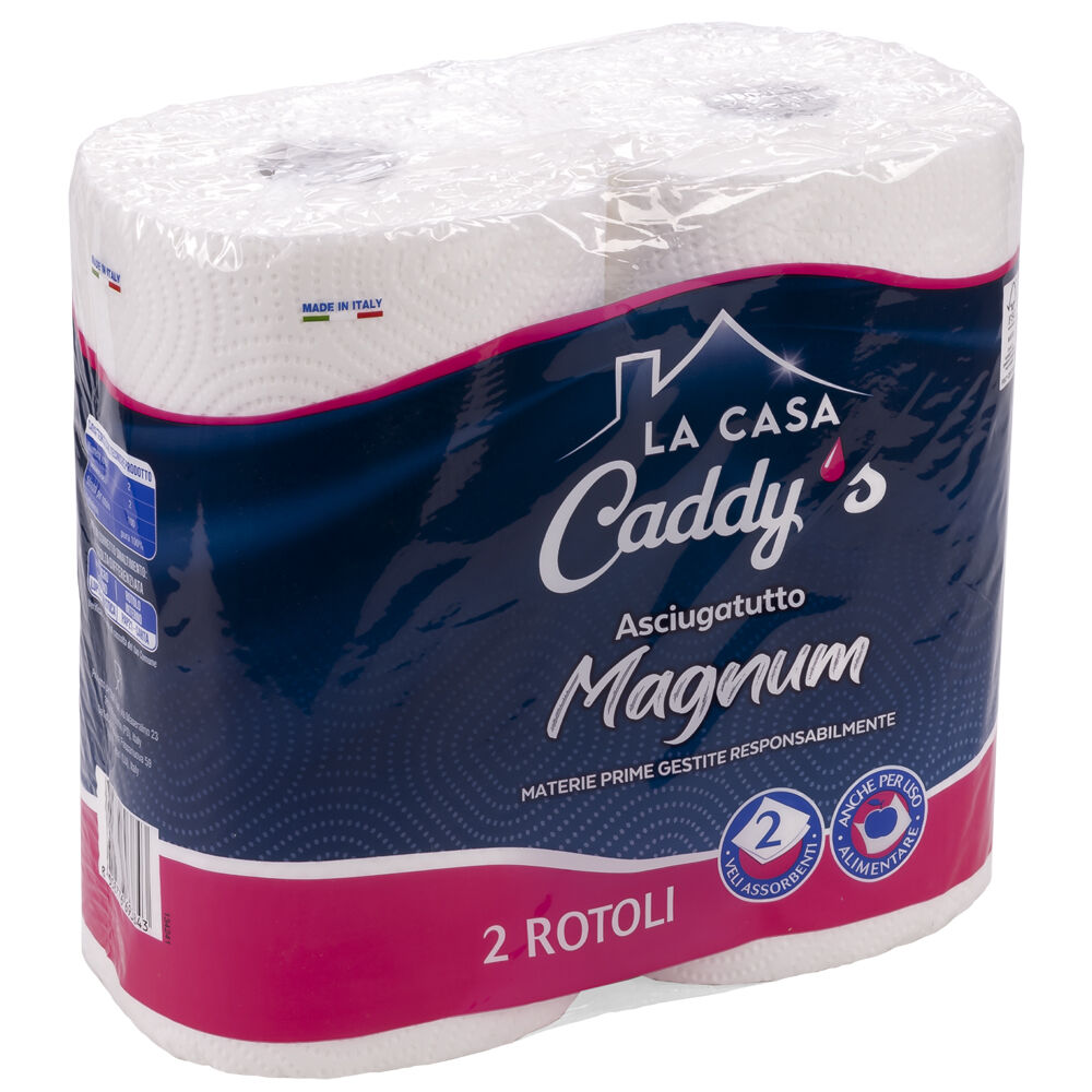 Caddy's Asciugatutto Magnum 2 Rotoli - -