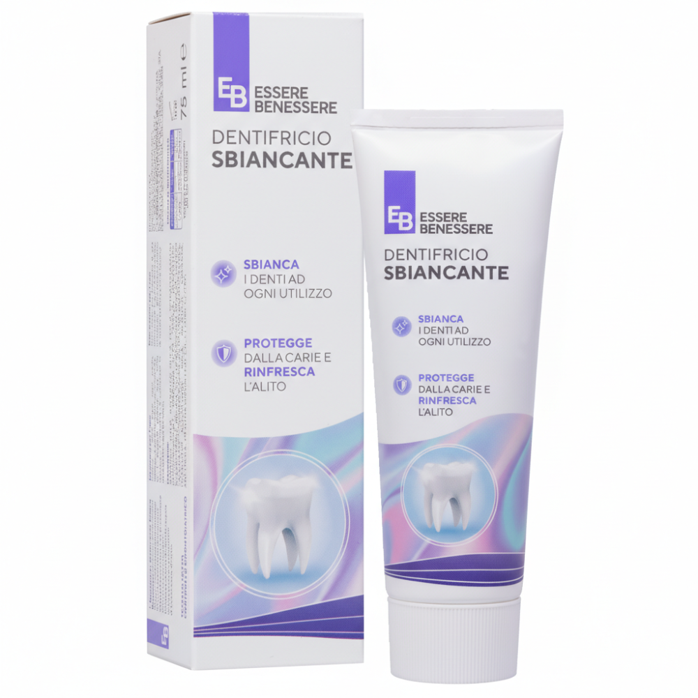 Essere Benessere Dentifricio Sbiancante 75 ml, , large