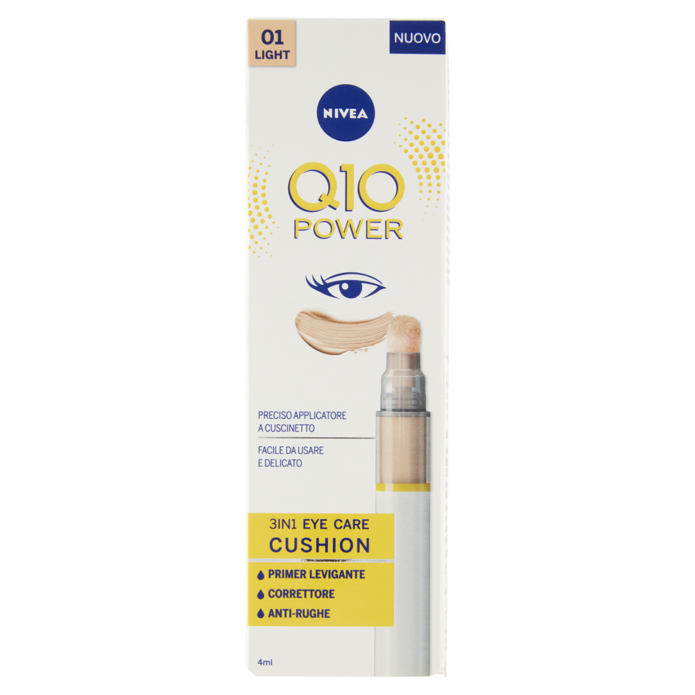 Nivea Q10 Power 3in1 Eye Care Cushion Nude - -