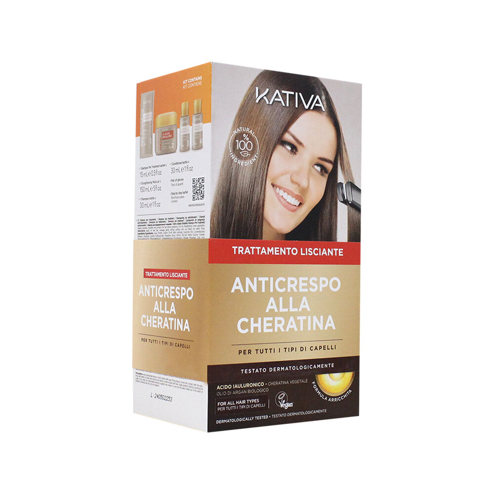 Kativa Kit Post-Stiratura Shampoo + Balsamo 225 ml, , large