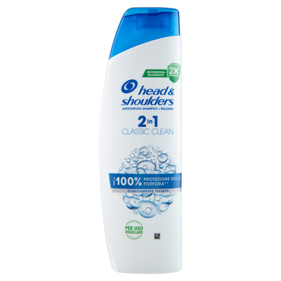 Head & Shoulders 2 in 1 Classic Clean Shampoo Antiforfora 250 ml