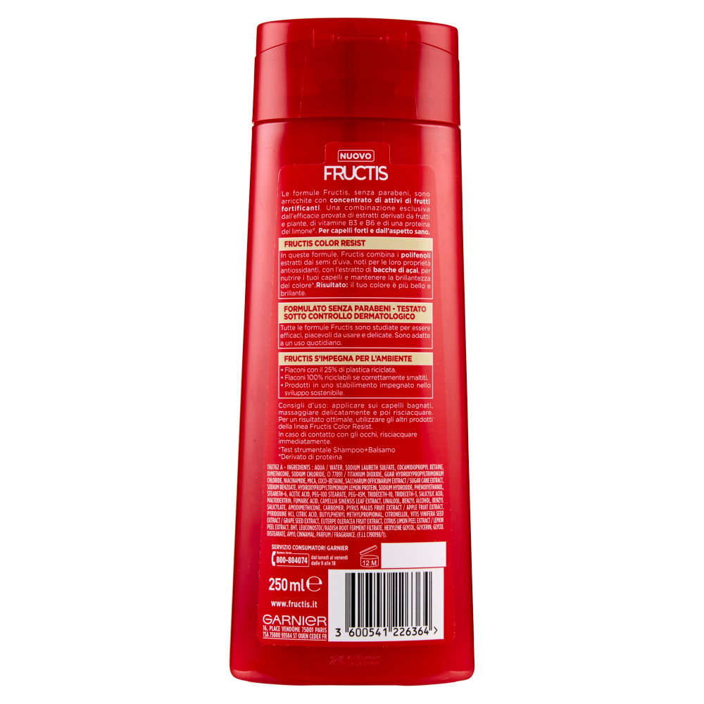 Fructis Color Resist Shampoo 250ml, , large