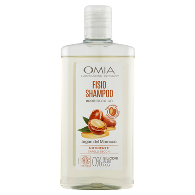 Omia Ecobiologico Argan Shampoo 200 ml