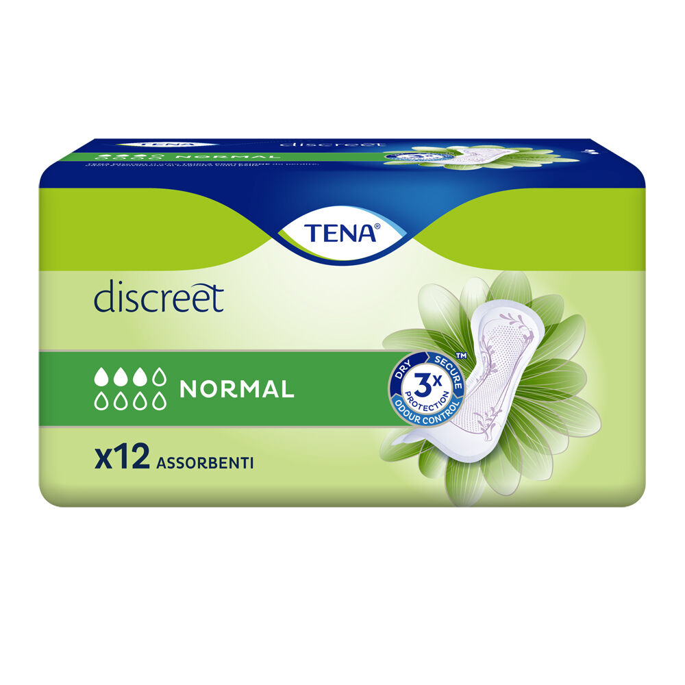 Tena Discreet Normal 12 - assorbenti, , large