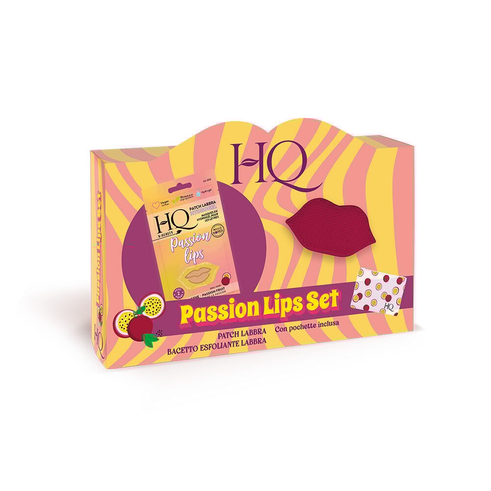 HQ Cofanetto Argan Passion Lipset 2 Patch Labbra + Esfoliante - -