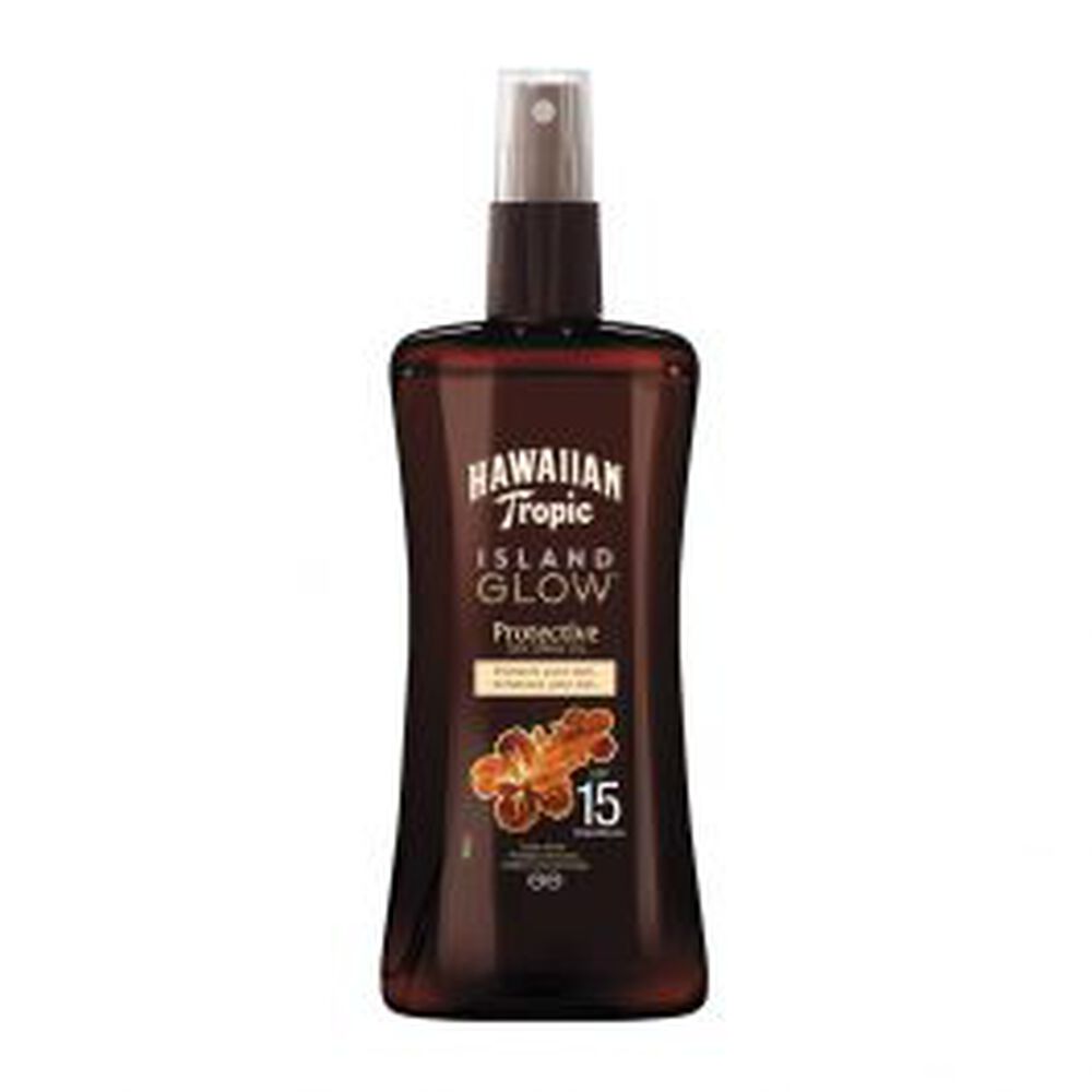 Hawaiian Tropic Protective Dry Oil Spray SPF15 &ndash; 200 ml, , large