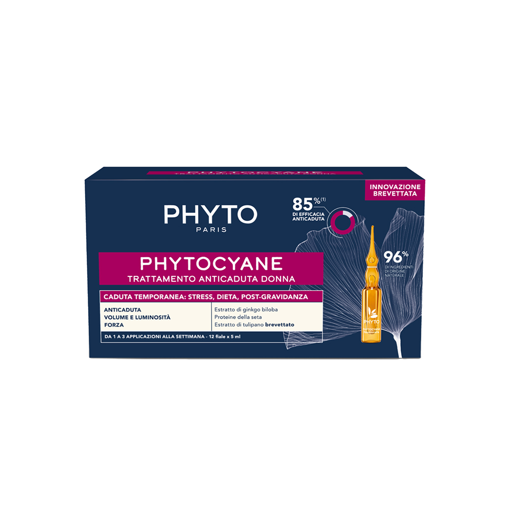Lierac Phytocyane Fiale Anti-Caduta Temporanea dei Capelli Donna 12 Fiale, , large