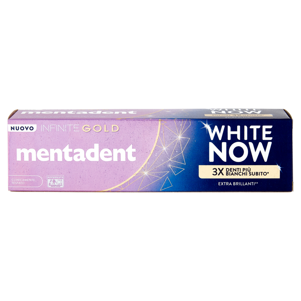 Mentadent White Now Infinite Gold 75 ml, , large