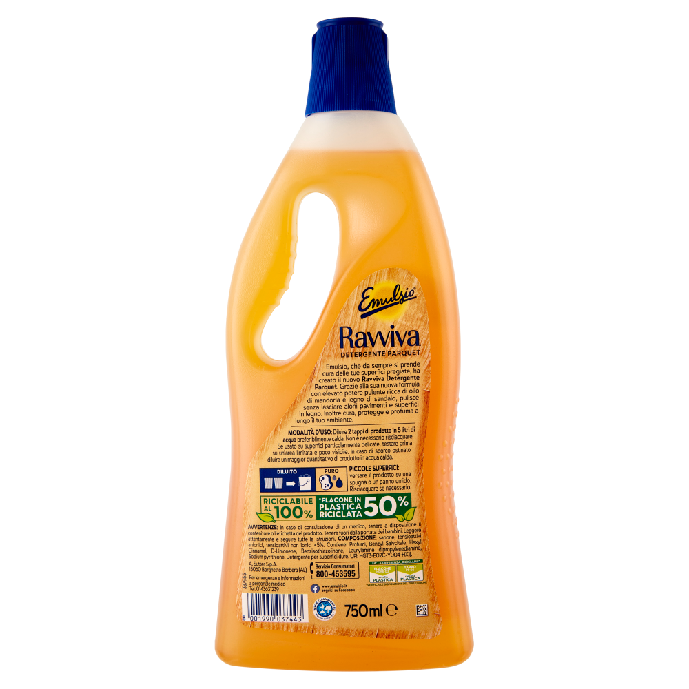 Emulsio Ravviva Parquet 750ml, , large
