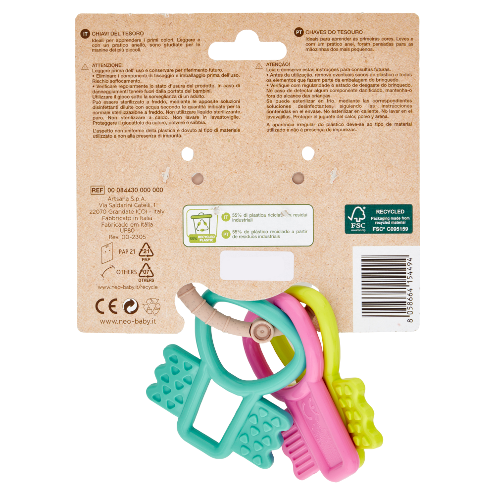 Neo Baby Chiavi del Tesoro 3m+, , large